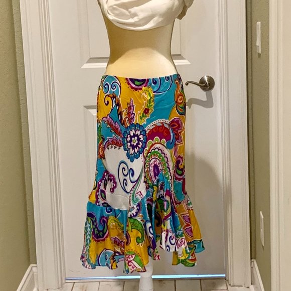 Ralph Lauren silk Pull On Silk Sz 8 - Picture 1 of 3